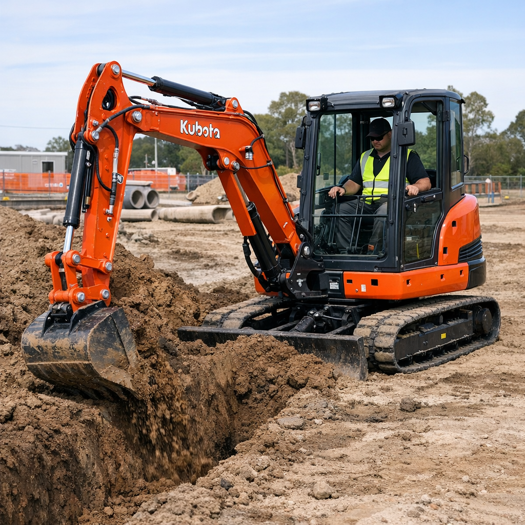 Kubota 2.5T Excavator